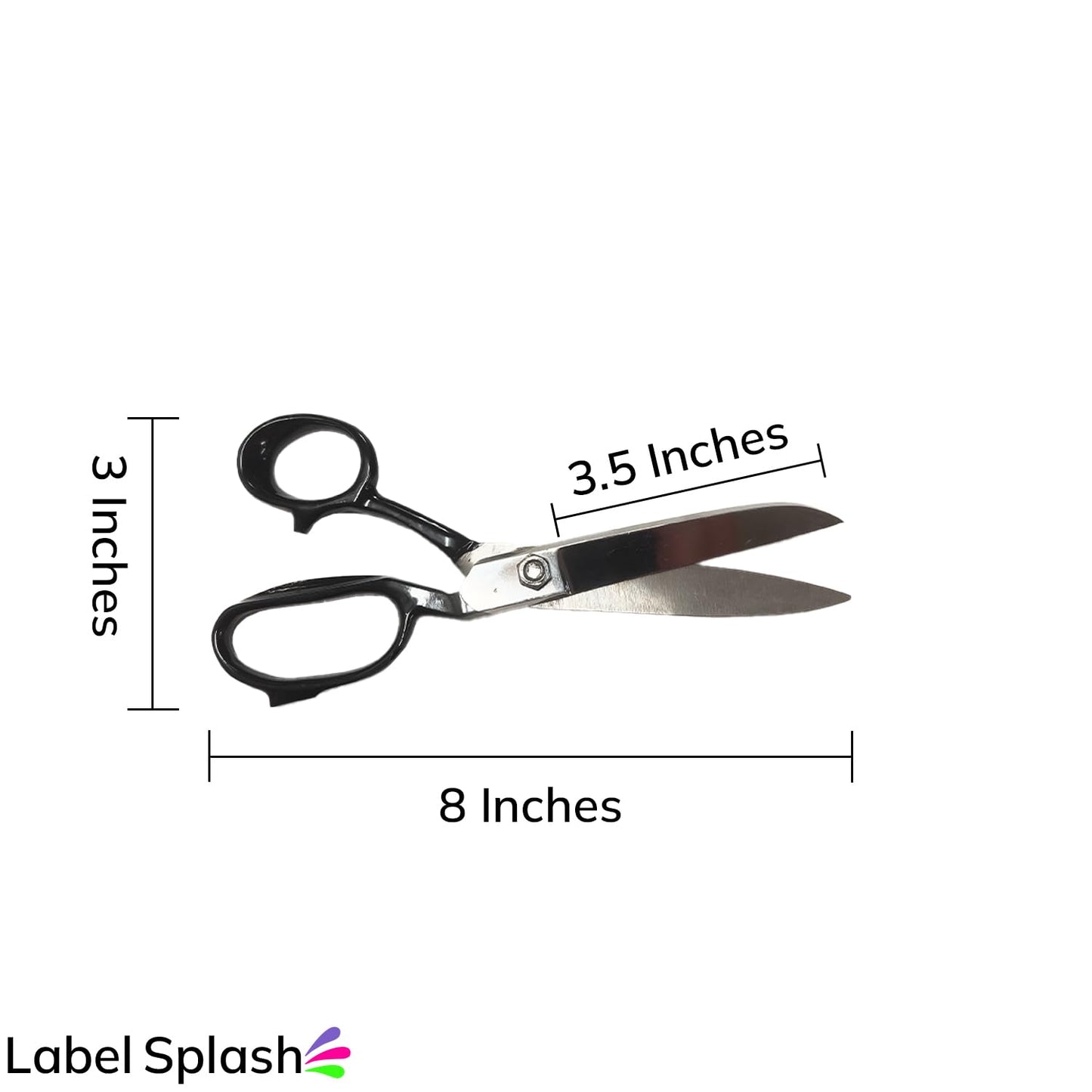 Fabric Scissors – 8", 10" & 12" Heavy Duty Sewing & Tailor Shears | Sharp Precision Blades
