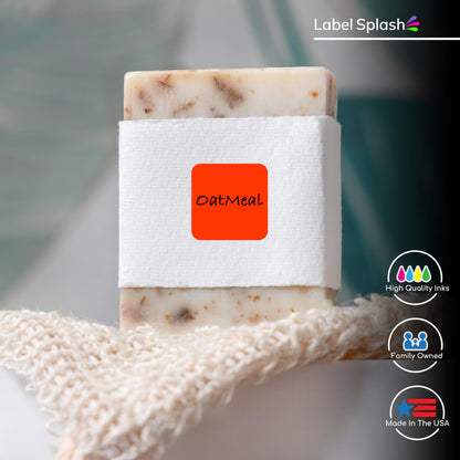 1" Square Color Stickers – 1000 Permanent Square Labels | Color Coding Square Stickers – Made in USA