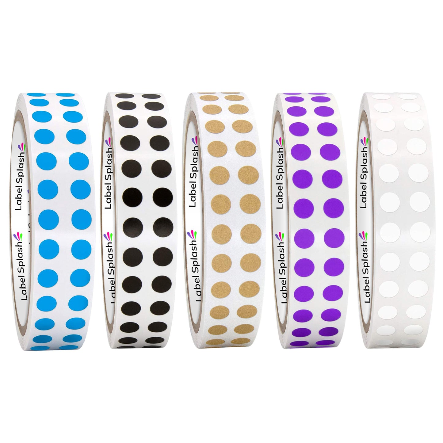 1/4" Color Dot Stickers – 1000 Permanent Round Labels | Micro Color Coding Circle Stickers – Made in USA