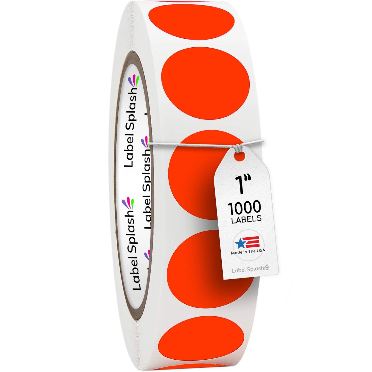 1" Color Dot Stickers – 1000 Permanent Round Labels | Color Coding Circle Stickers – Made in USA
