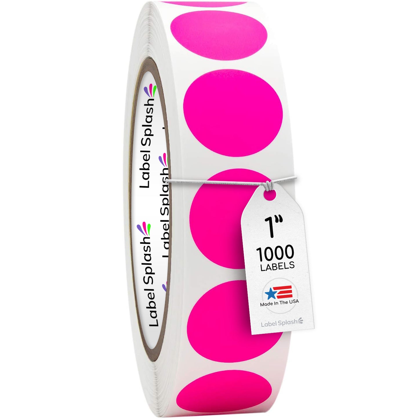 1" Color Dot Stickers – 1000 Permanent Round Labels | Color Coding Circle Stickers – Made in USA