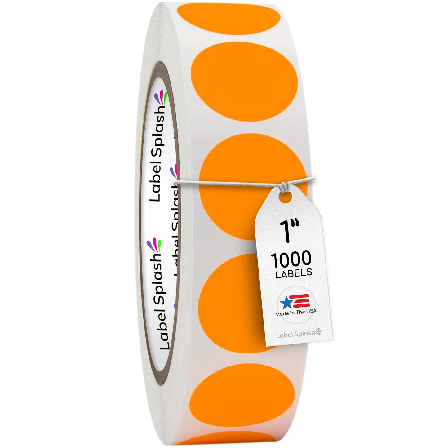 1" Color Dot Stickers – 1000 Permanent Round Labels | Color Coding Circle Stickers – Made in USA