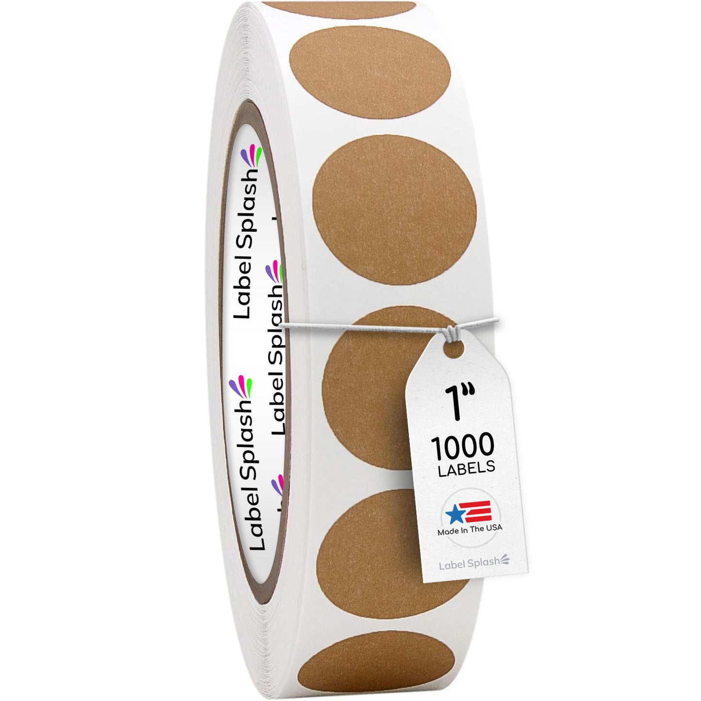 1" Color Dot Stickers – 1000 Permanent Round Labels | Color Coding Circle Stickers – Made in USA