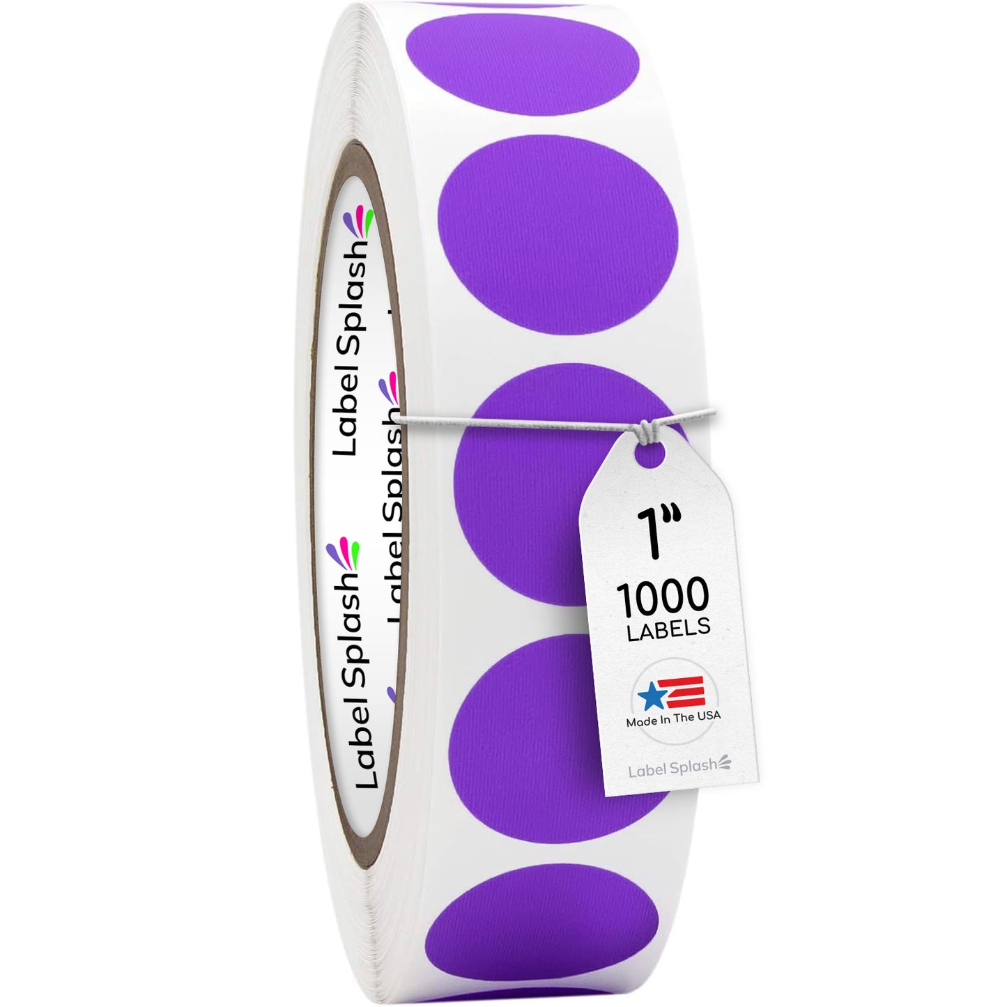1" Color Dot Stickers – 1000 Permanent Round Labels | Color Coding Circle Stickers – Made in USA
